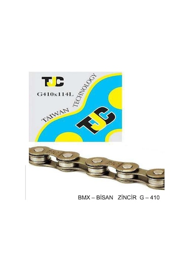 ÖREL BMX – BİSAN ZİNCİR G – 410 Altın