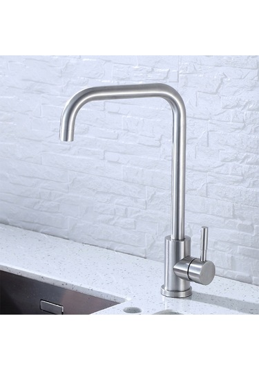 Cbtx 304 Paslanmaz Çelik Dönebilen Musluk Lavabo Soğuk Ve Sıcak Su Musluğu Çok Renkli