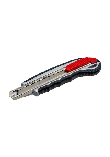 İzeltaş Pro Metal Gövde Oto.yüklemeli 5 Yedekli Maket Bıçağı 9 Mm
