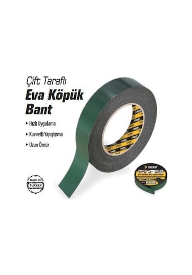 Sgs 2538 Eva Çift Taraflı Köpük Bant 20 Mm 10 Mt