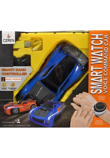 Ceren Akıllı Saat Sesli Yarış Arabası R502 Renkli