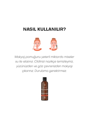 Alls Biocosmetics Organik Cicavera Prebiyotik Misel Su 50 Ml