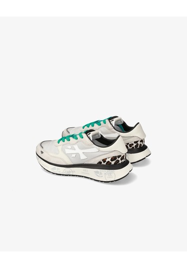 Premiata Sneakers Lauryn 7485 Beyaz - Leopar