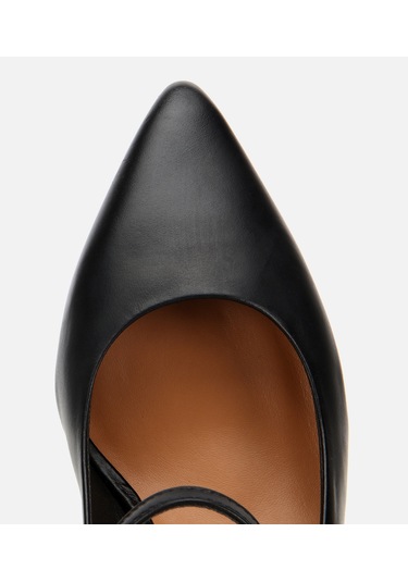 Hotiç Kadın Deri Mary Jane Siyah İnce Bantlı Stiletto 01ayh317720a100 01ayh317720a100 Siyah