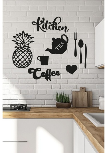Kitchen 9 Parça Duvar Dekorasyonu