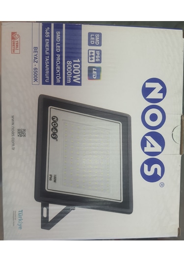 Noas 100 Watt Tablet Projektör Beyaz 2 Adet
