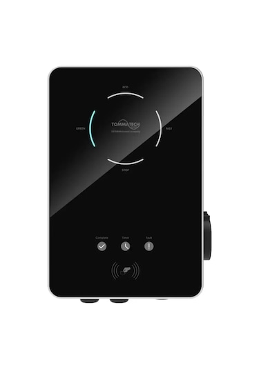 TommaTech Trio 22 KW Üç Faz/400V AC Bireysel Duvar Tipi Kablosuz Elektrikli Araç Şarj İstasyonu