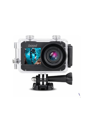 Bood B9A 4K Ultra HD Çift Ekranlı Aksiyon Kamerası