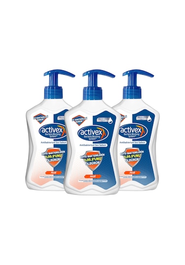 Activex Aktif Sıvı Sabun 3 x 500 ML