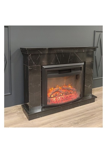 Dlc 1165s Ceningan Mermer Desen Bluetooth Ve Ses Efektli Elektrikli Şömine