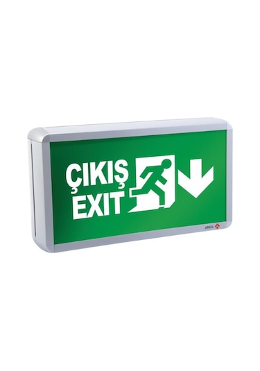 Arsel Dekolite Z Serisi Ae-5213-L Sac Kasa Acil Çıkış Yönlendirme