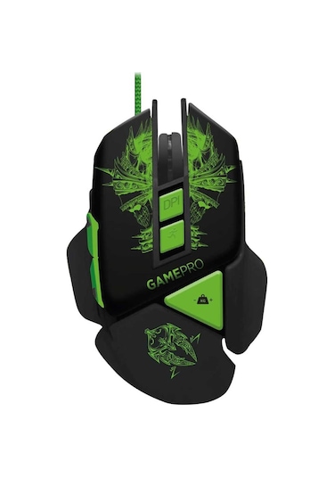 Polosmart PGS302 Kablolu Led Aydınlatma Programlanabilir Ağırlıklı 7200 dpı Gaming Oyuncu Mouse