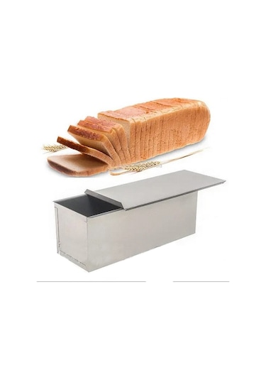 Narkalıp Baton Tost & Ekmek Kalıbı Kapaklı 11x11x30 Cm