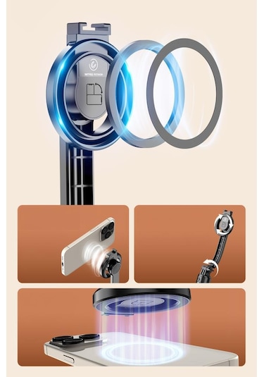 Torima L20 Çok Amaçlı Tripod Kumandalı Selfie Çubuğu Siyah