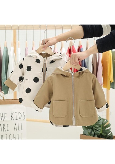 Modavals Kız & Erkek Çocuk Puantiyeli Çift Taraflı Açık Krem& Kahverengi Yağmurluk 489756230 Kahverengi Modavals Kız & Erkek Çocuk Puantiyeli Çift Taraflı Açık Krem& Kahverengi Yağmurluk 489756230 Kahverengi