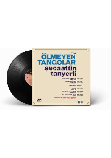 Secaattin Tanyerli - Ölmeyen Tangolar Vol.2 Plak