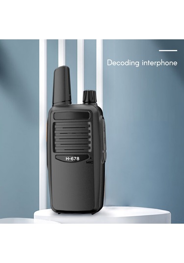 Yunboo Yetişkinler İçin 16 Kanallı Uhf Telsiz - Fm Alıcı-verici, Şarj Edilebilir Bataryalı