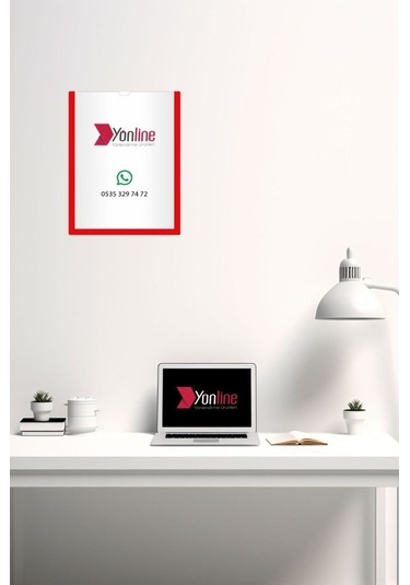 10 Adet A4 Kırmızı Belge Sertifika Çerçevesi Kendinden Yapışkanlı Kolay Değiştirilebilir Föylük