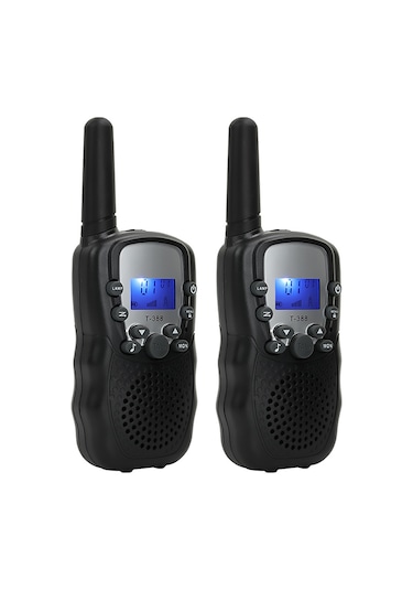 Tenfowee Çocuklar İçin Kablosuz Konuşur Cihazı, Ebeveyn-çocuk Etkileşimi, Akıllı Eğitici Araç, 2 Adet Siyah Pil Dahil Değil