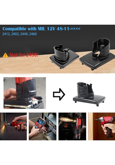 4 Paket M12 Milwaukee 12v 6.0 48112460 4.0 48112440