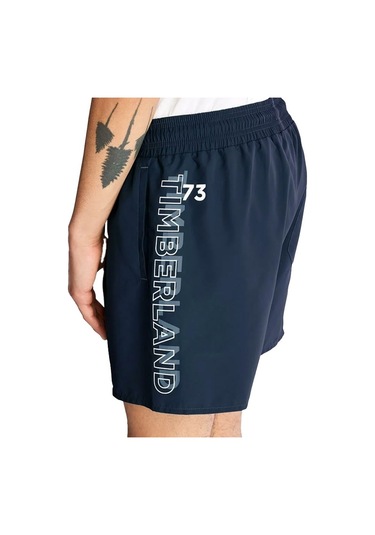 Timberland Logo Erkek Lacivert Mayoşort & Mayo TB0A26M64331