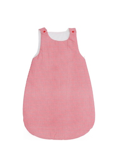 Esma Bebe Uyku Tulumu Kırmızı Pötikare/0-12 Ay