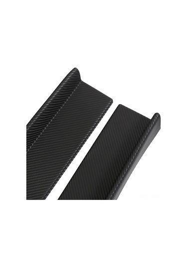 Padalink Evrensel Araç Yan Etek Takımı - Abs Malzeme, Karbon Fiber Görünüm, Spor Stil