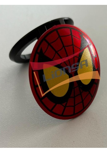 Start Stop Düğme Üzeri Çerçeve Aksesuar Örümcek Adam