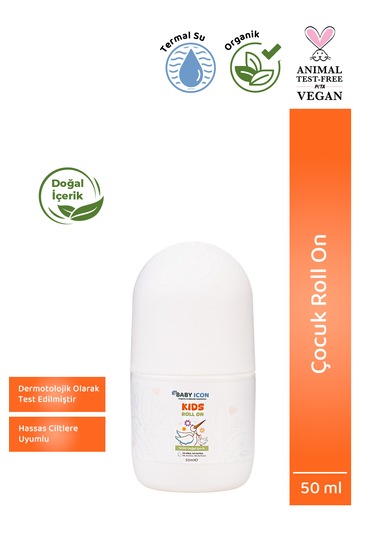 Çocuk Roll On Miniklere Özel Doğal Formül