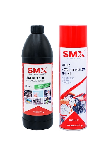 Susuz Motor Temizleme Spreyi 500 Ml + Ağır Yağ Çözücü 750 Ml