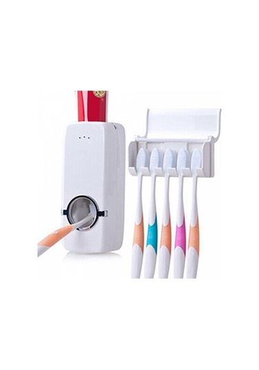 Diş Macunu Sıkacağı Fırçalık Çok Renkli