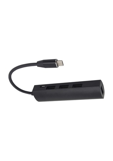 Fastbuy Usb-c 3.1 Hub 4 Portlu - 1xusb3.0, 3xusb2.0 - Mikro Usb Besleme - Hızlı Veri Aktarımı - Jw331 Siyah