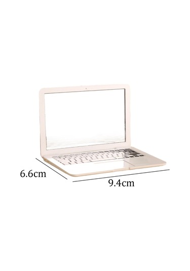 Suntek Makyaj Aynası Mini Ayna Katlanır Dizüstü Çanta Beyaz