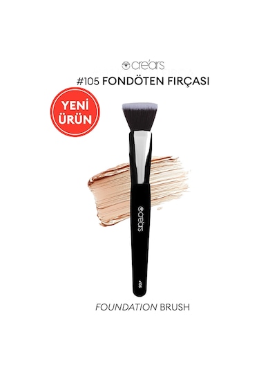 Fondöten Fırçası Cre'ars Foundation Brush 105