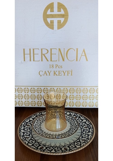 18 Parça Çay Seti Beyaz