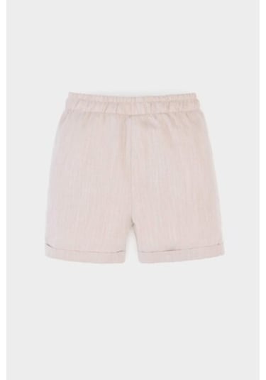 DeFacto Erkek Bebek Beli Lastikli Şort C3420A525SMBG123 Bej