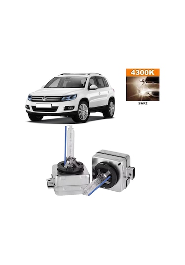 Volkswagen Tiguan 2012-2016 D3s / D3r 4300k Beyaz Hıd Xenon Ampul 2 Adet