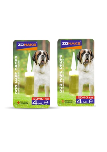 Zonaks Köpekleriniz İçin Ense Dış Damla 20 - 40 Kg Ağırlığındaki İçin 4 ML