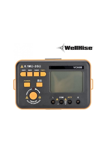 Wellhise Vc 60b İzolasyon Megeri Test Cihazı Izolasyon Test