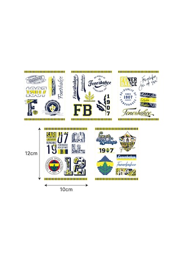 Fenerbahçe Sarı Stıcker Paketı Sarı