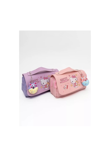 Tizi Gençler İçin Oyuncaklı Okul Kalem Kutusu 203551354 Leylak