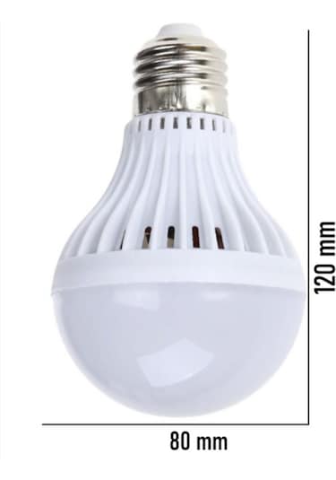 Şarjlı Akülü 15w Beyaz Işık Led Ampul-1 Adet