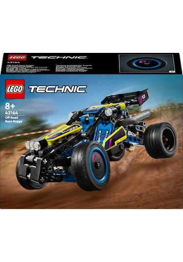 LEGO® Technic Arazi Yarışı Arabası 42164 8+ Yaratıcı Oyuncak Yapım Seti - 219 Parça