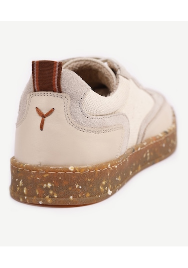 Yargıcı Deri Keten Sneaker 24yeay4472x 017 Bej