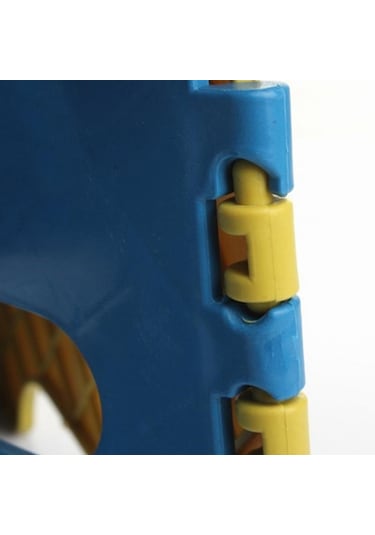 Sones Taşınabilir Kalın Plastik Çocuk Katlanır Tabure Açık Hava Aktivite Aracı Ev Seyahat Gerekliliği, Renk Rastgele Teslimat