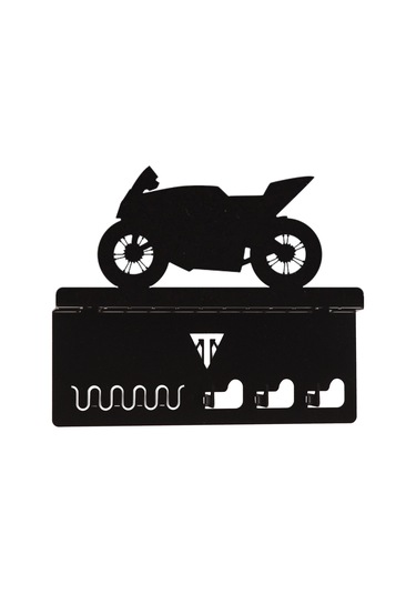 Torque-MX Metal Dekoratif Anahtar Askısı EA11 Siyah