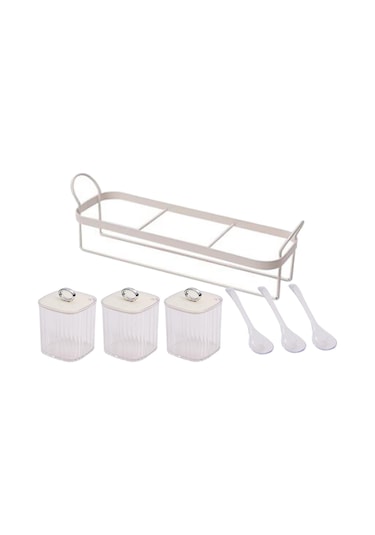 Suntek Magideal Mutfak Kapaklı Pp Baharat Kutuları