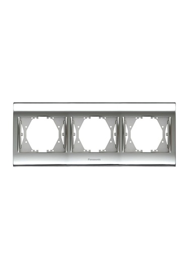 Panasonic Thea Blu Chrome Beyaz Üçlü Çerçeve Wbtf08035ch Tr