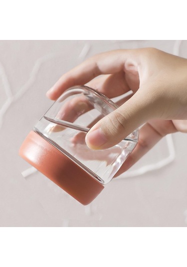 Gıda Sınıfı Cam Sızdırmazlık Kavanoz Neme Dayanıklı Geniş Ağızlı Sızdırmaz Kapak Oluk Tasarımı İstiflenebilir Kavanoz Ev Gereçleri Beyaz