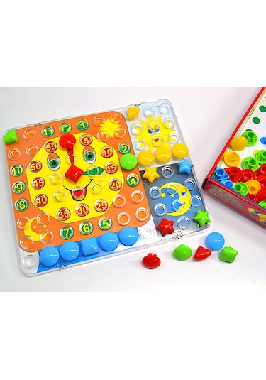 Matrax Oyuncak Sihirli Düğmeler 80 Parça